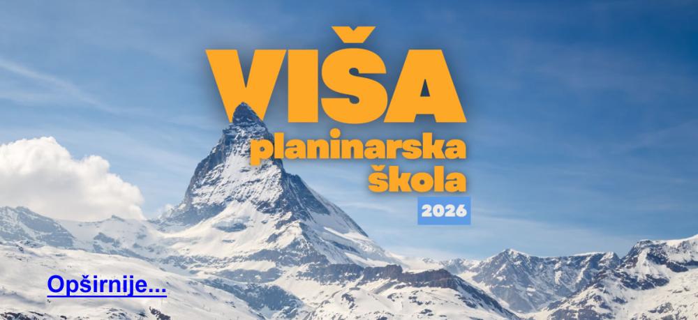 Viša planinarska škola 2026.
